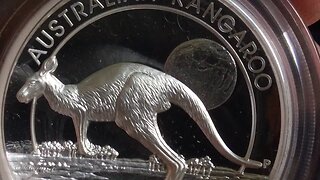 2015 5 oz Kangaroo High Relief Silver Coin