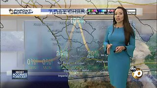 10News Pinpoint Weather with Meteorologist Angelica Campos