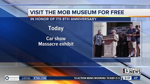 Visit Mob Museum for free