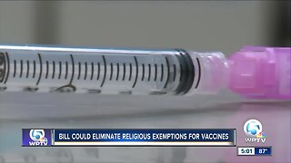 Bill could eliminate religious exemptions for vaccines