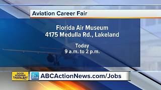 Aviation job fair happening on April 11