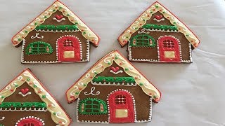 Gingerbread House Cookies