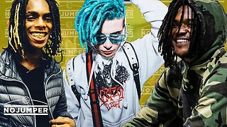 YNW Melly, Icy Narco and Young Nudy going crazy in the club