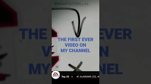 This was the first video on this channel...what a long way I've come... | NCAA Football 14