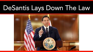 DeSantis Slams Big Tech And School Closures