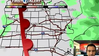 Strong storms possible this weekend