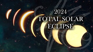 Total solar eclipse 2024 time lapse - Esoteric Awakenings