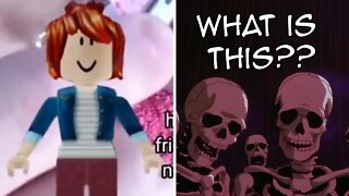 Skeletons Roasting Cringe Roblox TikTok Story - What is THIS??