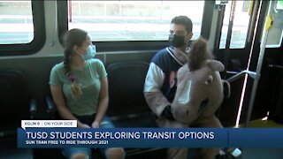 TUSD students explore public transit options