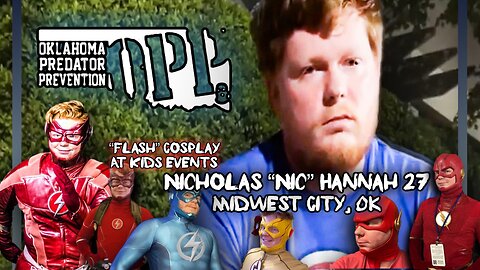 "The Flash" Cosplayer Nicholas "Nic" Hannah 27 Midwest City, OK
