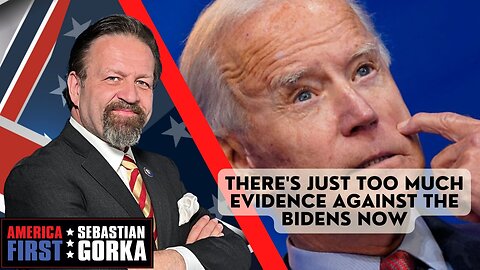 There's just too much evidence against the Bidens now. Miranda Devine with Sebastian Gorka