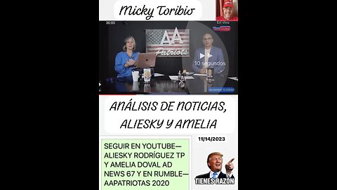 ANÁLISIS DE NOTICIAS— ALIESKY Y AMELIA