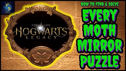 Hogwarts Legacy - How To Find and Solve Every Moth Mirror Puzzle