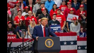 Trump Delivers Remarks at Iowa Commit to Caucus Event in Ottumwa, Iowa