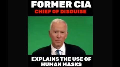 CIA CHIEF OF DISGUISES EXPLAINS MASKS