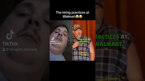 😂The hiring practices at Walmart!!!￼ #comedy #reaction #larrythecableguy #shorts #fyp #funnyvideo