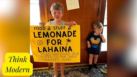 Little boy’s lemonade stand helps raise over $20,000 for Lahaina fire victims