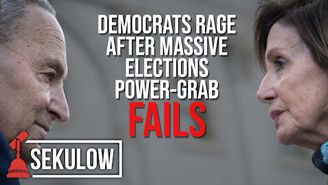 Democrats Rage After Massive Elections Power-Grab Fails