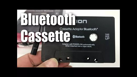 ION Audio Cassette Bluetooth Adapter for Older Car Stereos Unboxing