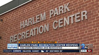 Harlem Park Recreation Center reopens in West Baltimore