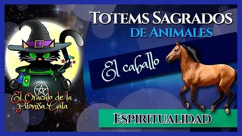 🐎El TOTEM de EL CABALLO👍El caballo como ANIMAL DE PODER 🐴ESPIRITUALIDAD😇