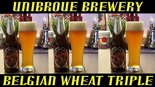 Unibroue Brewery ~ Don De Dieu Belgian Wheat Triple