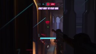 WATCH THIS PLAY FROM ANA IN OVERWATCH 2 #shorts #fyp #viral