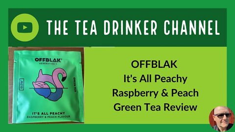 OFFBLAK Raspberry & Peach Green Tea Review