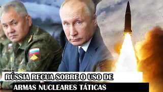Rússia RECUA Sobre O Uso De Armas Nucleares Táticas