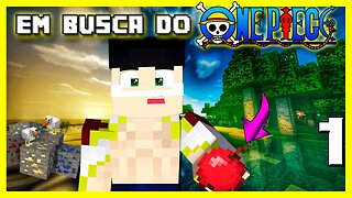 O INÍCIO DE UMA AVENTURA COM O GALISWALDO E A CREUSA | MINECRAFT (EM BUSCA DO ONE PIECE) #1