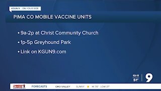 Pima Co. to host mobile vaccine clinics this weekend