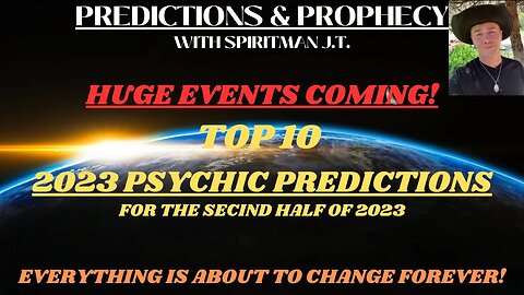 TOP 2023 PSYCHIC PREDICTIONS - HUGE EVENT COMING! EVERYTHING WILL CHANGE FOREVER