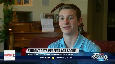 Marana HS student gets perfect ACT score