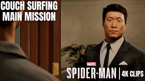 Couch Surfing Main Mission | Marvel's Spider-Man 4K Clips