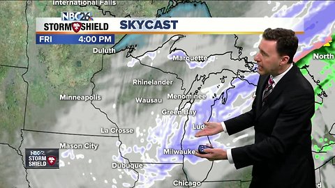 Michael Fish's NBC26 Storm Shield weather forecast