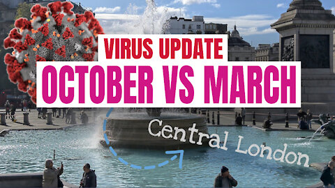 OCTOBER VS MARCH VIRUS UPDATE, LONDON, ENGLAND - 10TH OCTOBER 2020