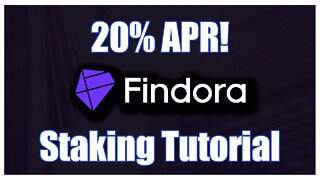 Findora Staking at 20% APR - Proof of Stake