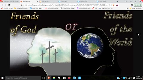 Friend of God or of the world