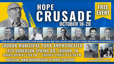 🙏 Todd Coconato 🎤 Radio Show • "Hope Crusade" with D.R. Harrison!