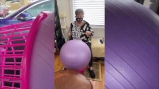 82-year-old woman beats back breast cancer and the pandemic through help of her drums