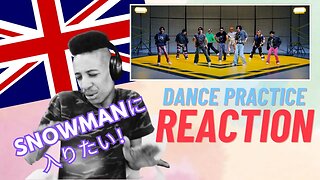 Snow Man「Dangerholic」Dance Practice REACTION 日本語