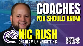 Coaches You Should KNow: Nic Rush, HC Chatham University