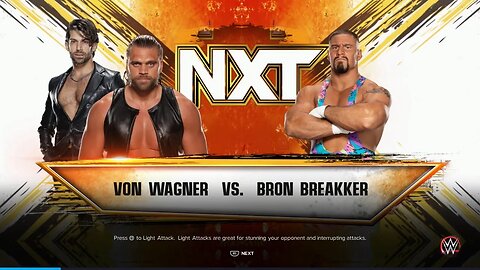 NXT Bron Breakker vs Von Wagner in a No Disqualification Match