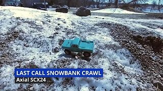 Last Call for a Snowbank Crawl with the Axial SCX24