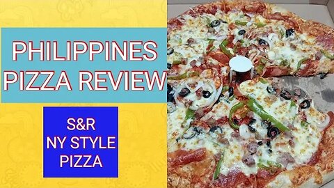 PHILIPPINES PIZZA REVIEW: S&R COMBO PIZZA