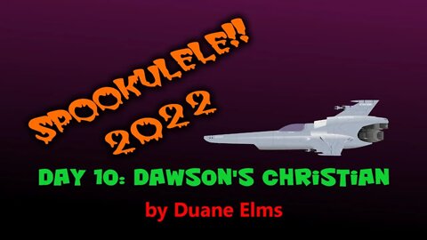 Spookulele 2022 - Day 10 - Dawson's Christian (by Duane Elms)