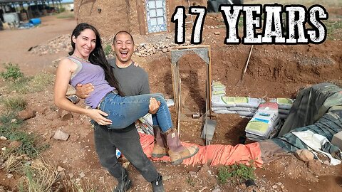 We Celebrate 17 Years Married By Building An Earthbag Root Cellar