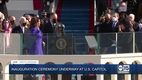 Watch again: Kamala Harris sworn-in as first female Vice President of the United States