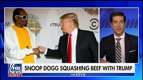 Snoop Dogg Is Jumping On The Trump Train: Watters