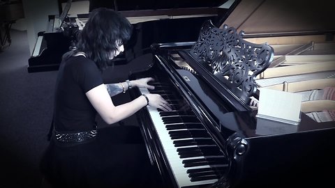 Incredible cover of death metal song played on ancient piano